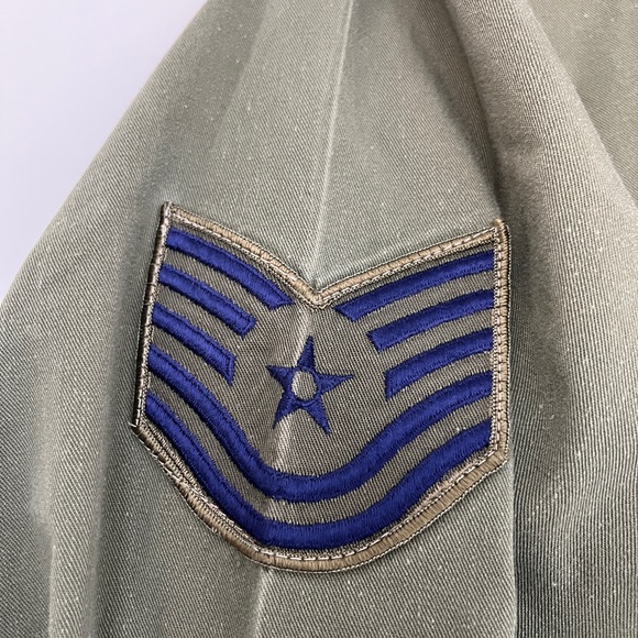 VINTAGE US Air Force Field Rambo Jacket USAF 70s Vietnam Size M - Picture 3 of 8